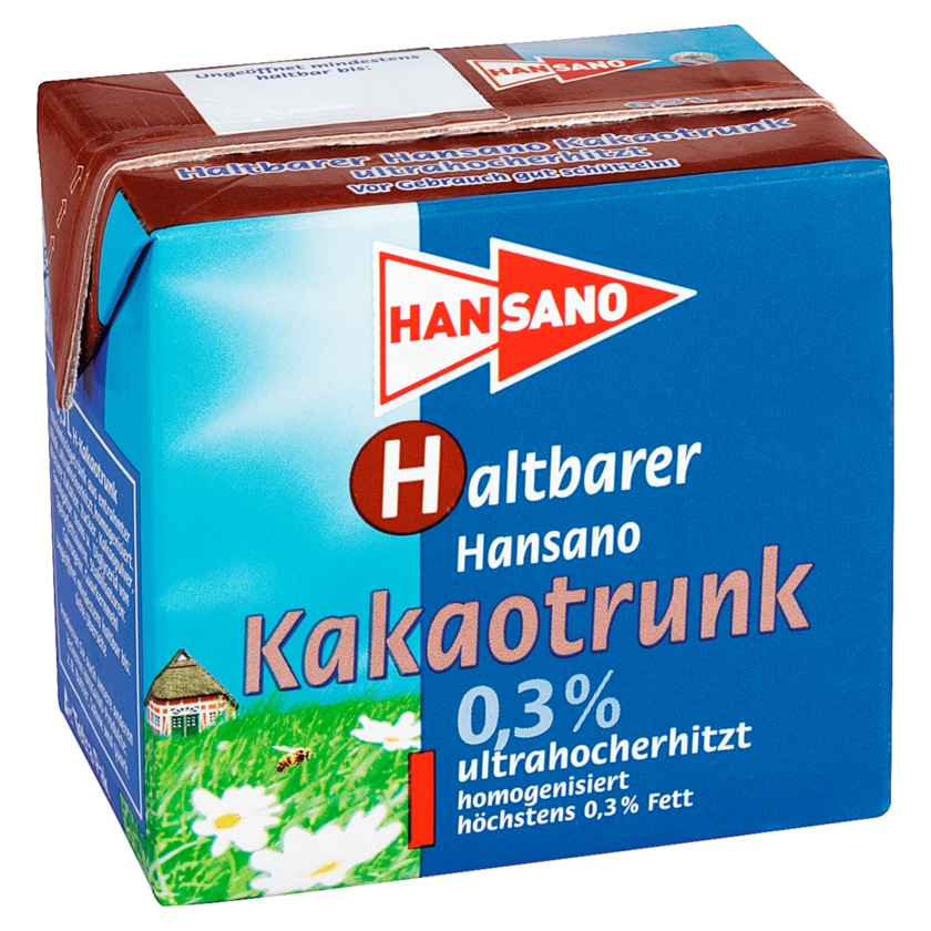 Hansano Haltbare Kakaomilch 0,5l